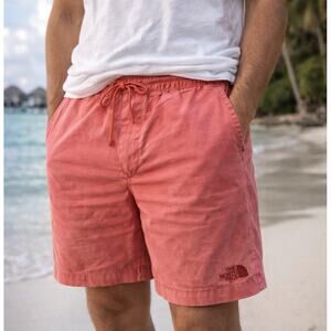 The North Face Coral Swim Trunks Men’s XL Drawstring Beach Shorts Vacation
